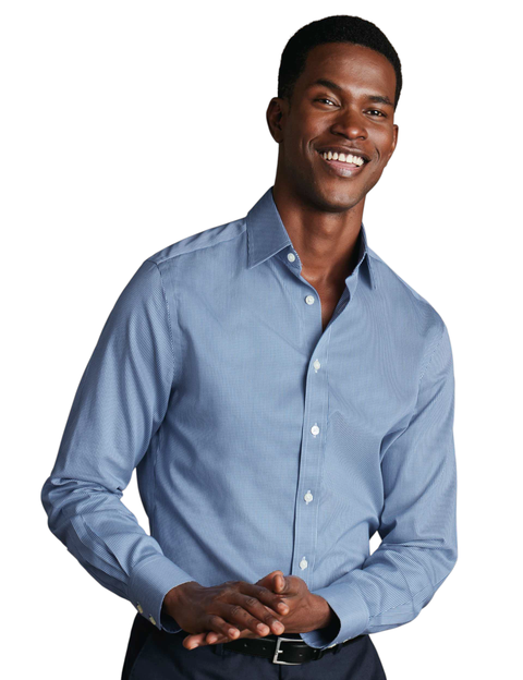 Non-Iron Puppytooth Shirt
