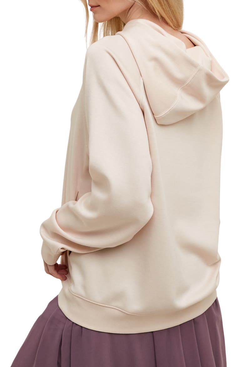 Oversize Pullover Hoodie, Alternate, color, BONE