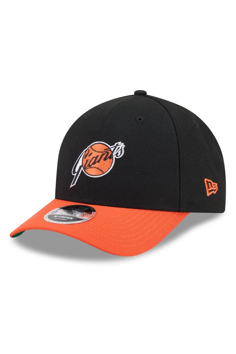 Men's New Era Black/Orange San Francisco Giants 2026 Baseball Hall of Fame 9FORTY M-Crown Adjustable Hat, Alternate, color, Black