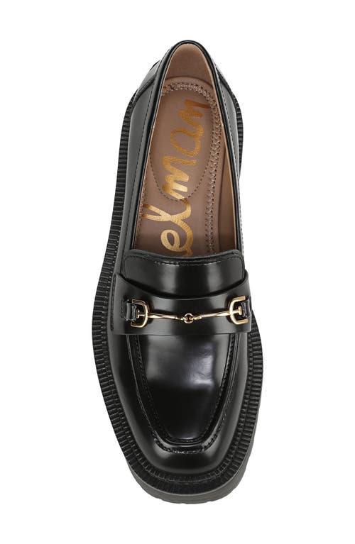 Sam Edelman Leah Platform Loafers In Black