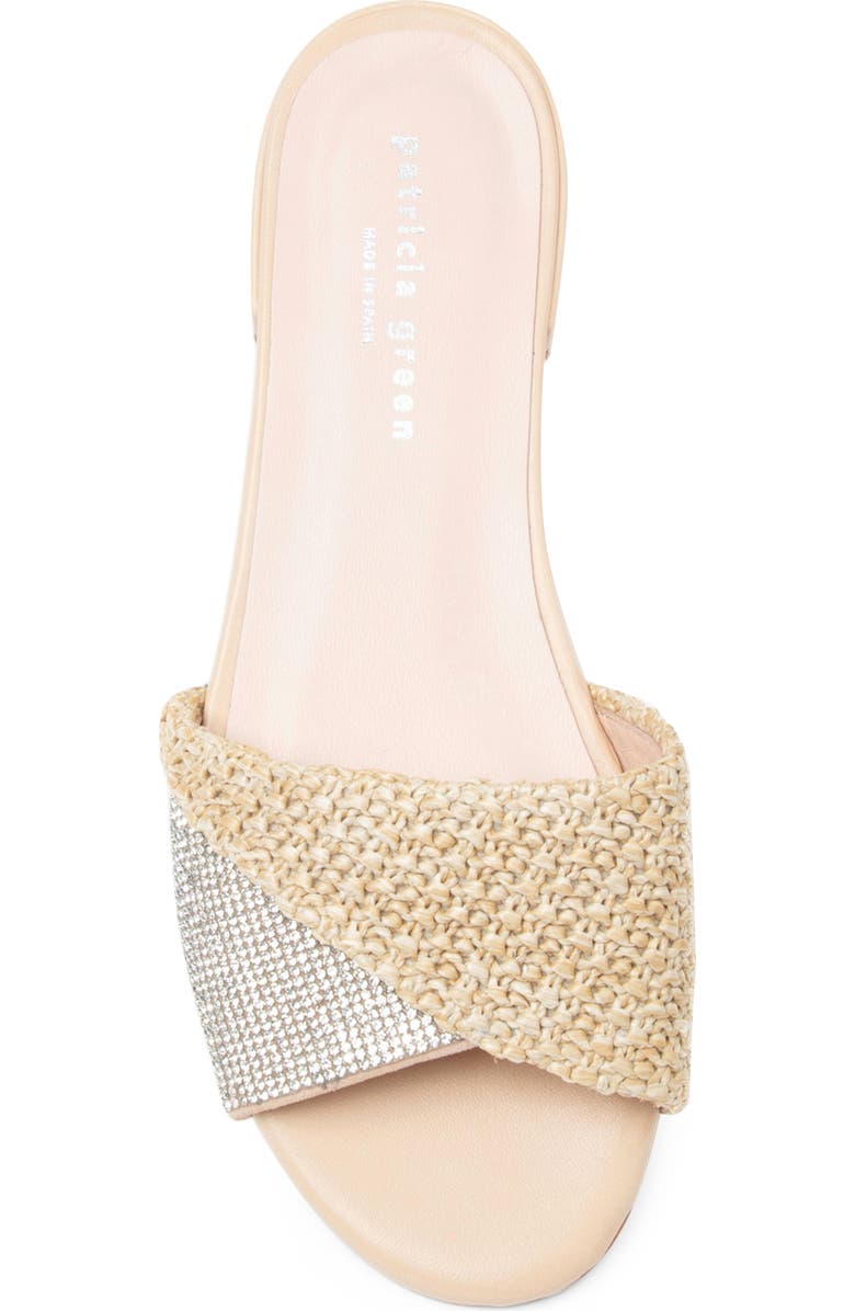 patricia green Milan Foldover Crystal Slide Sandal, Alternate, color,