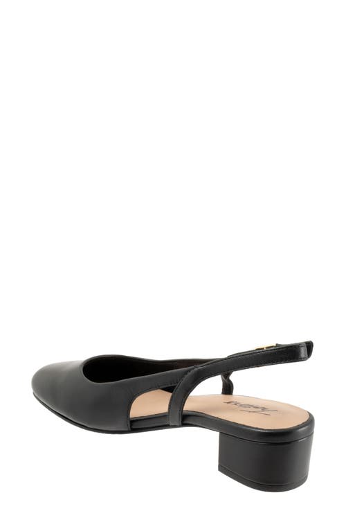 Trotters Dottie Slingback Pump In Black
