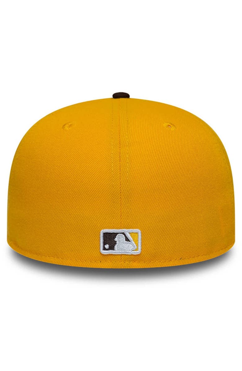 New Era Men's New Era  Gold/Brown San Diego Padres 2026 Spring Training Low Profile 59FIFTY Fitted Hat, Alternate, color, Gold