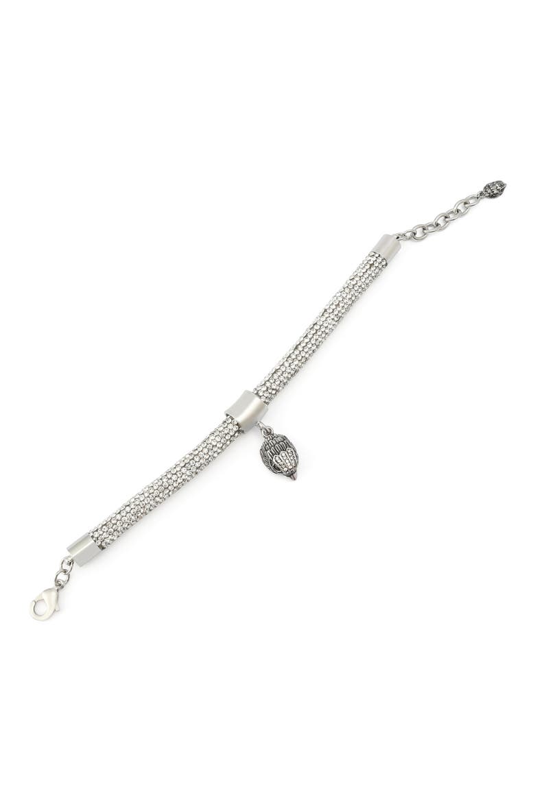 Pavé Rope Pendant Bracelet, Alternate, color, CRYSTAL