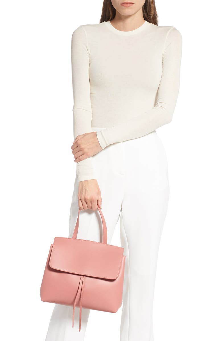 Mansur Gavriel Mini Lady Leather Bag, Alternate, color,