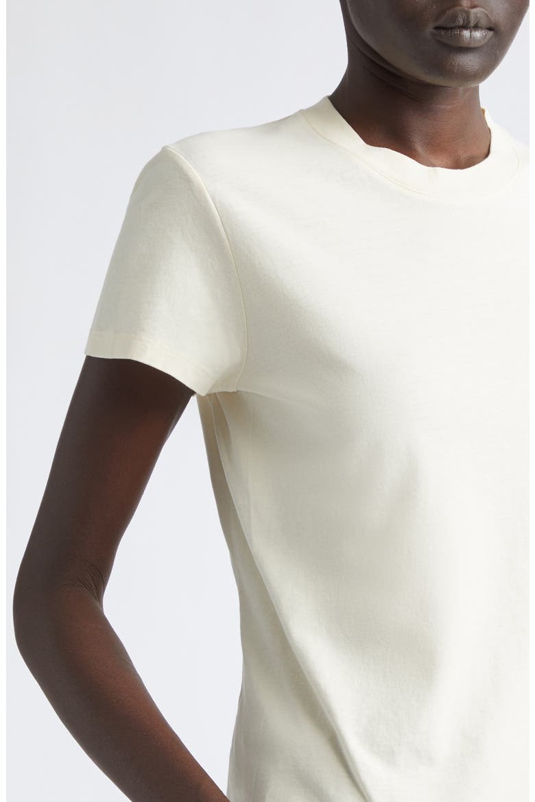 Kenzie Cotton T-Shirt, Alternate, color, VANILLA