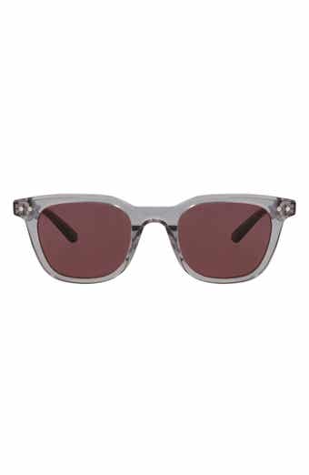Small 49mm Round Sunglasses