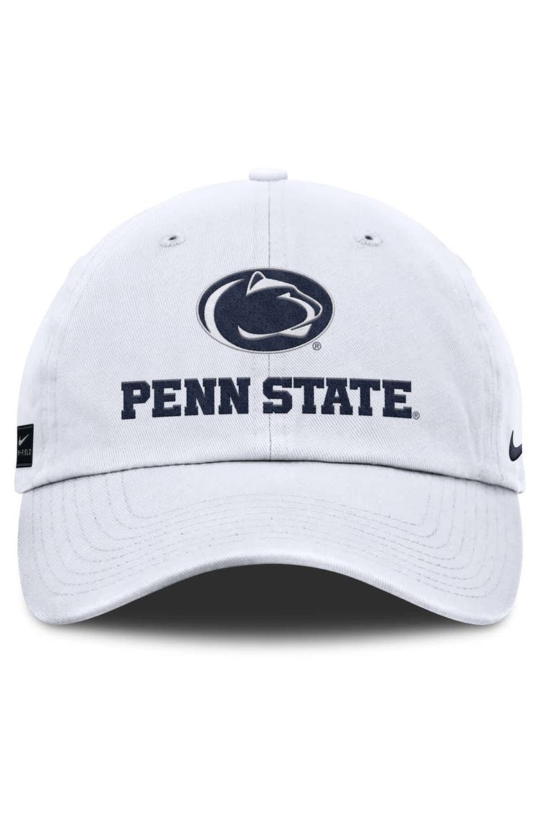 Nike Men's Nike White Penn State Nittany Lions 2025 Sideline Club Adjustable Hat, Alternate, color, 
