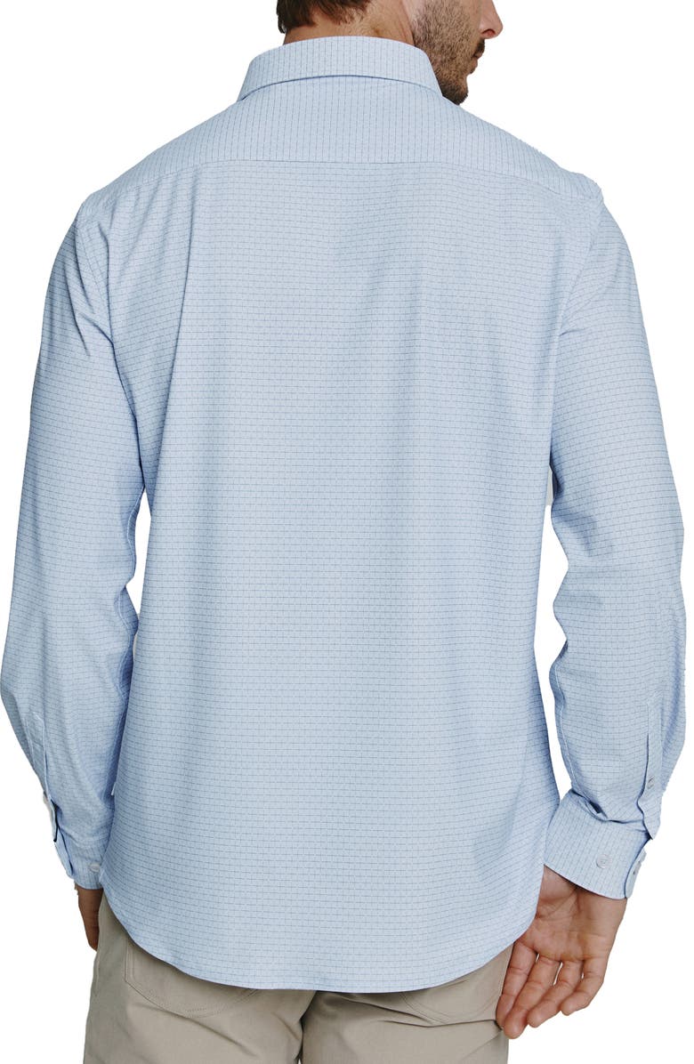 7 Diamonds Elias Check Performance Button-Up Shirt, Alternate, color,