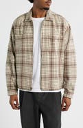 Obey Parker Cotton Zip-Up Shirt Jacket