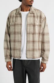 Obey Parker Cotton Zip-Up Shirt Jacket