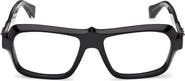 Christian Louboutin 55mm Rectangular Optical Glasses