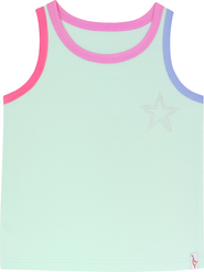 Preppy Goose Rhinestone Star Tank Top