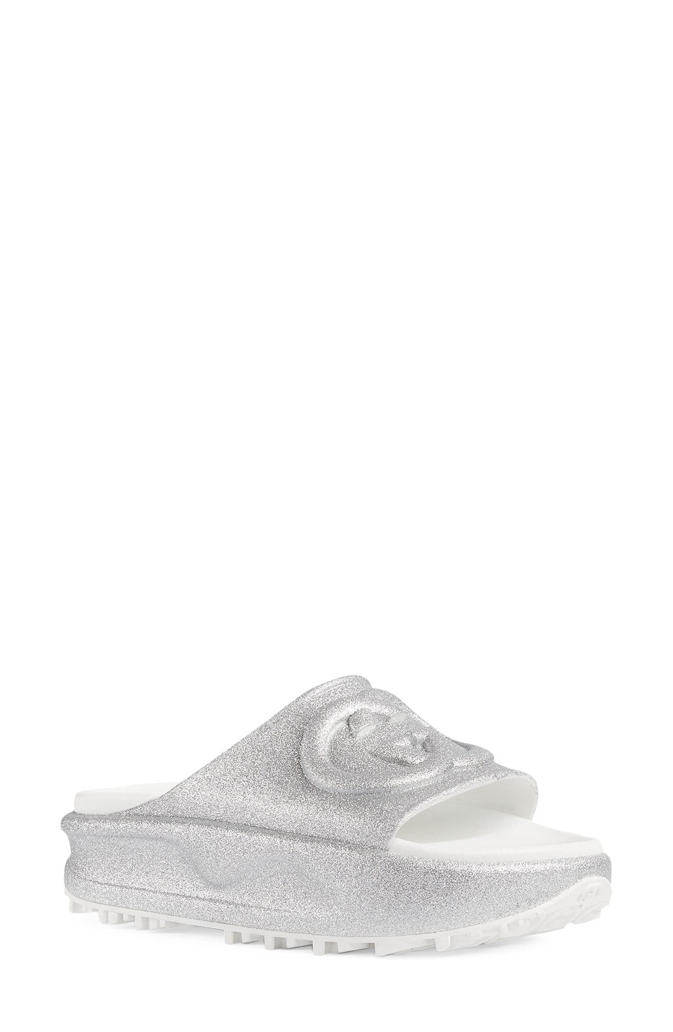 Gucci Miami Platform Slide Sandal, Main, color, 