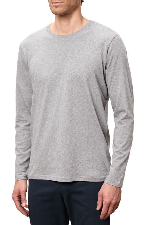 Organic Cotton Men's Softspun Essential Crewneck Long Sleeve Tee