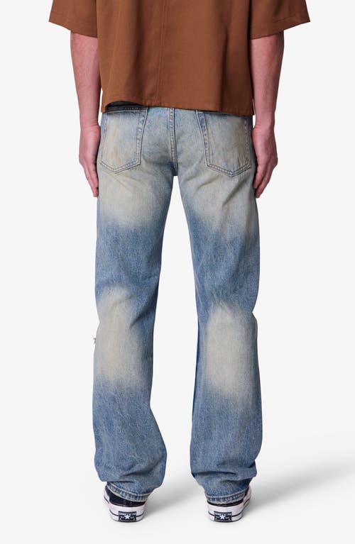 Mnml Down In The Dirt Ripped Jeans In Blue