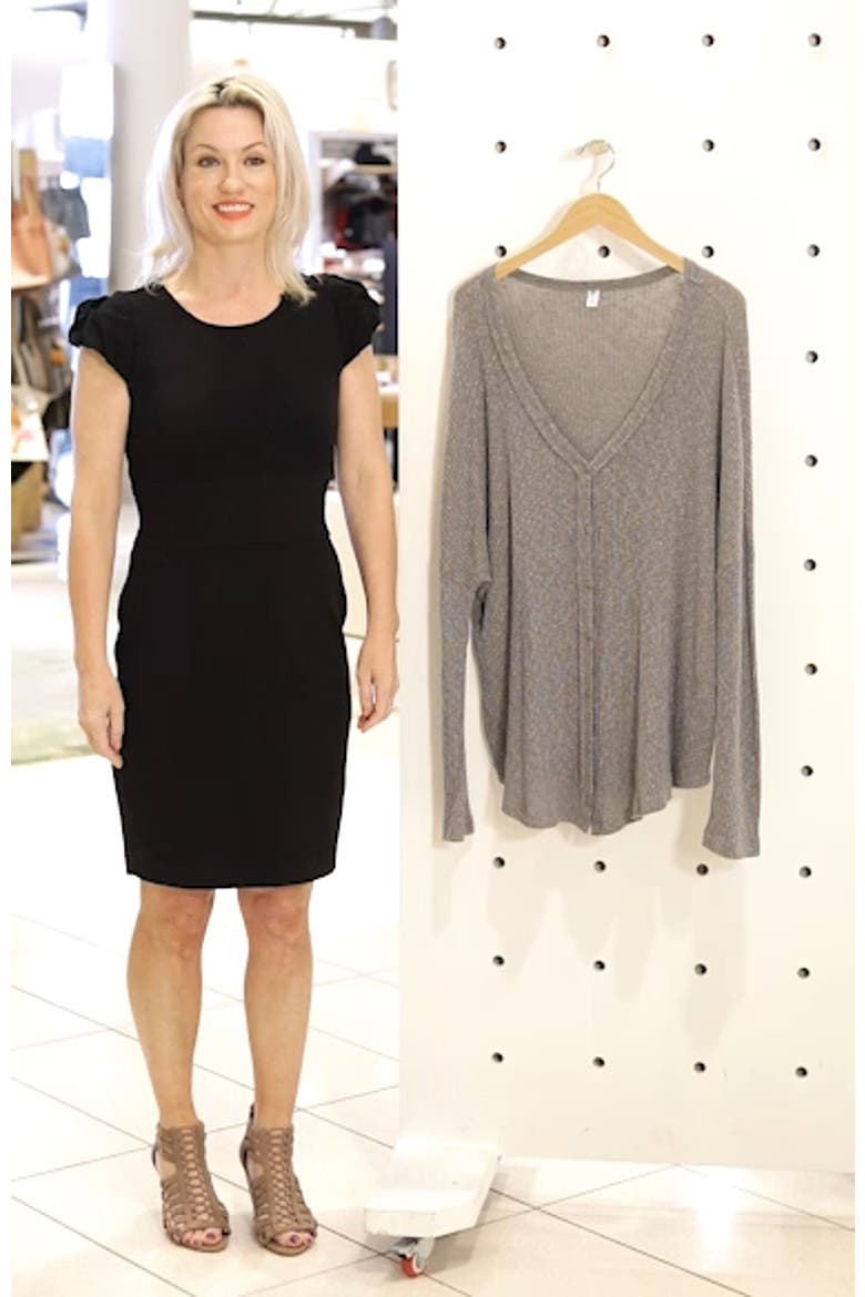 Ribbed Cardigan video