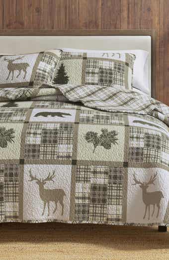 Lodge Patchwork Quilt Set