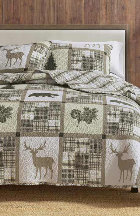 Woven & Weft Lodge Patchwork Quilt Set