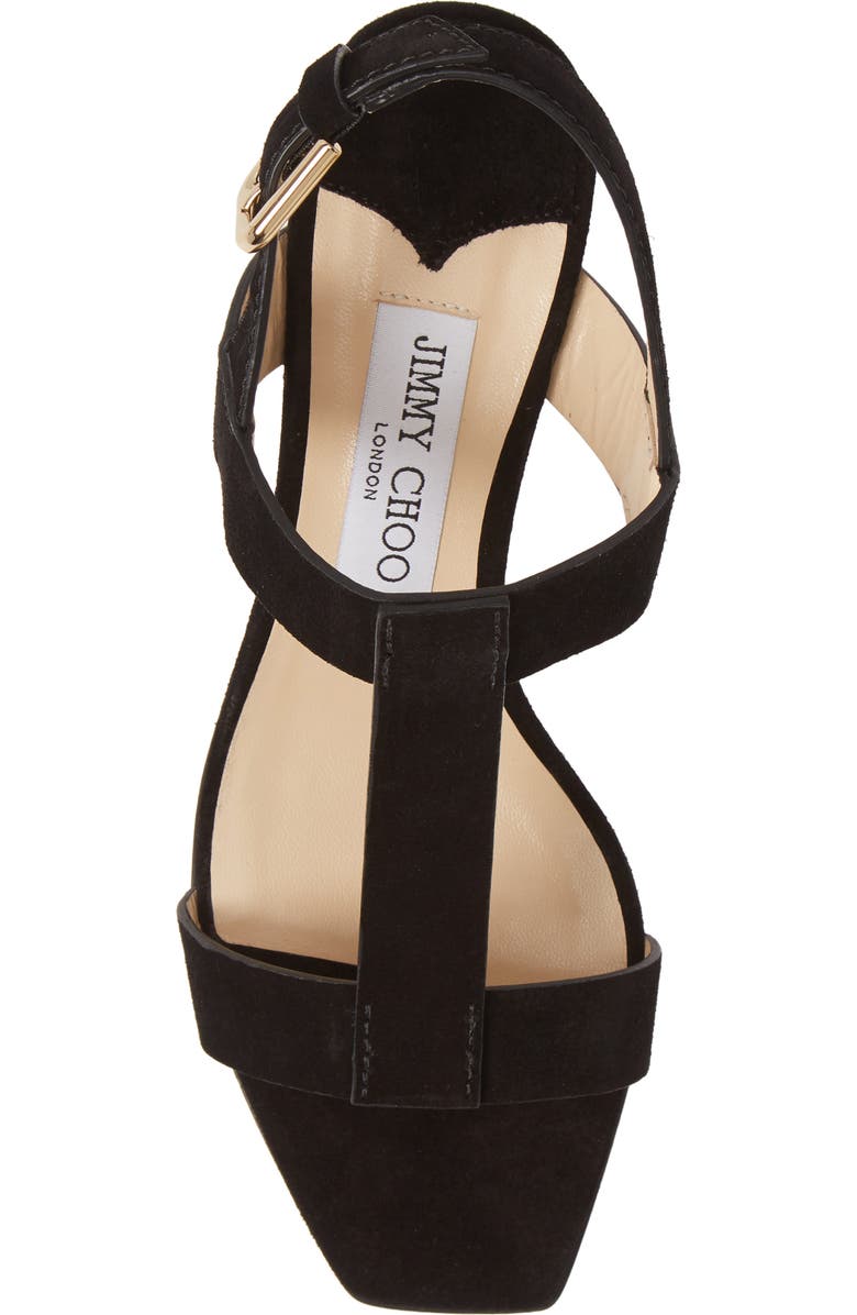 Jimmy Choo Jin Square Toe Sandal, Alternate, color,