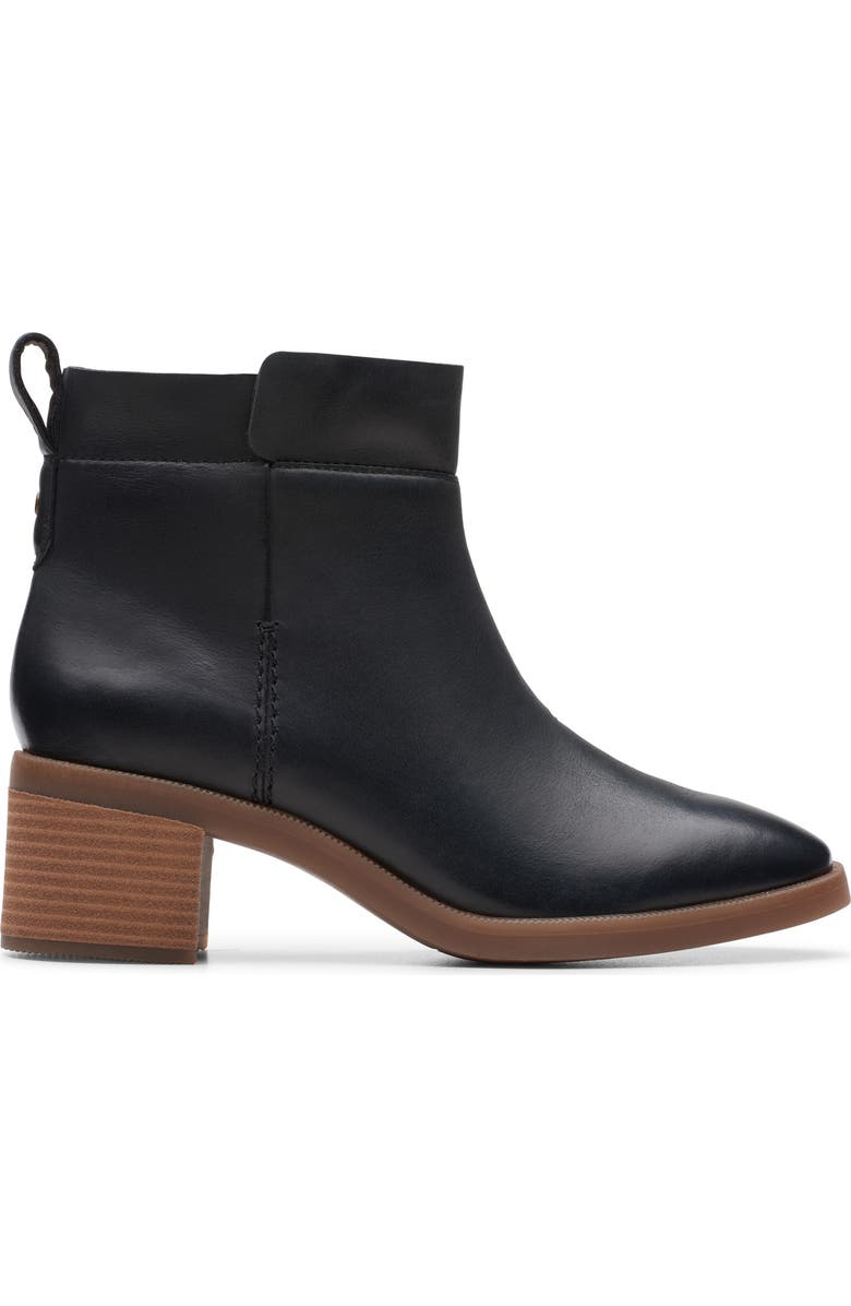 Clarks<sup>®</sup> Lileigh Charm Boot, Alternate, color, Black Leather