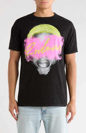 Rodman Pink Splash Cotton T-Shirt