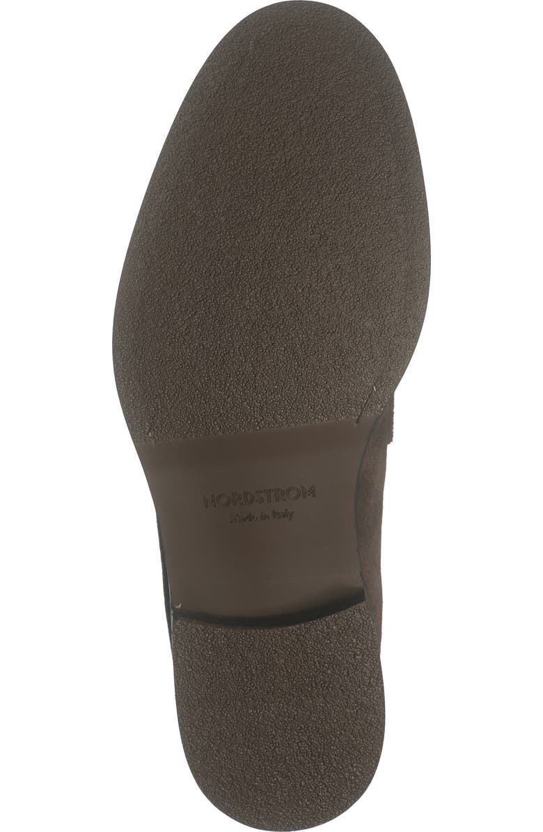 Nordstrom Italian Collection Pienza Casual Penny Loafer, Alternate, color, Brown Torte Suede