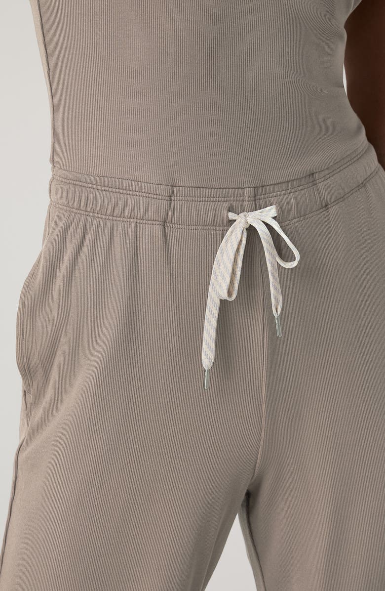 Vuori Pose Scoop Jumpsuit, Alternate, color, Smokey Taupe