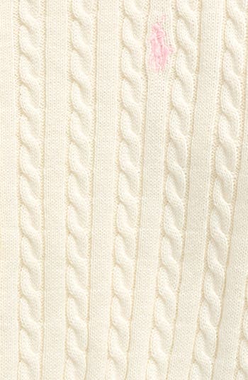 Kids' Cable Knit Cotton Cardigan