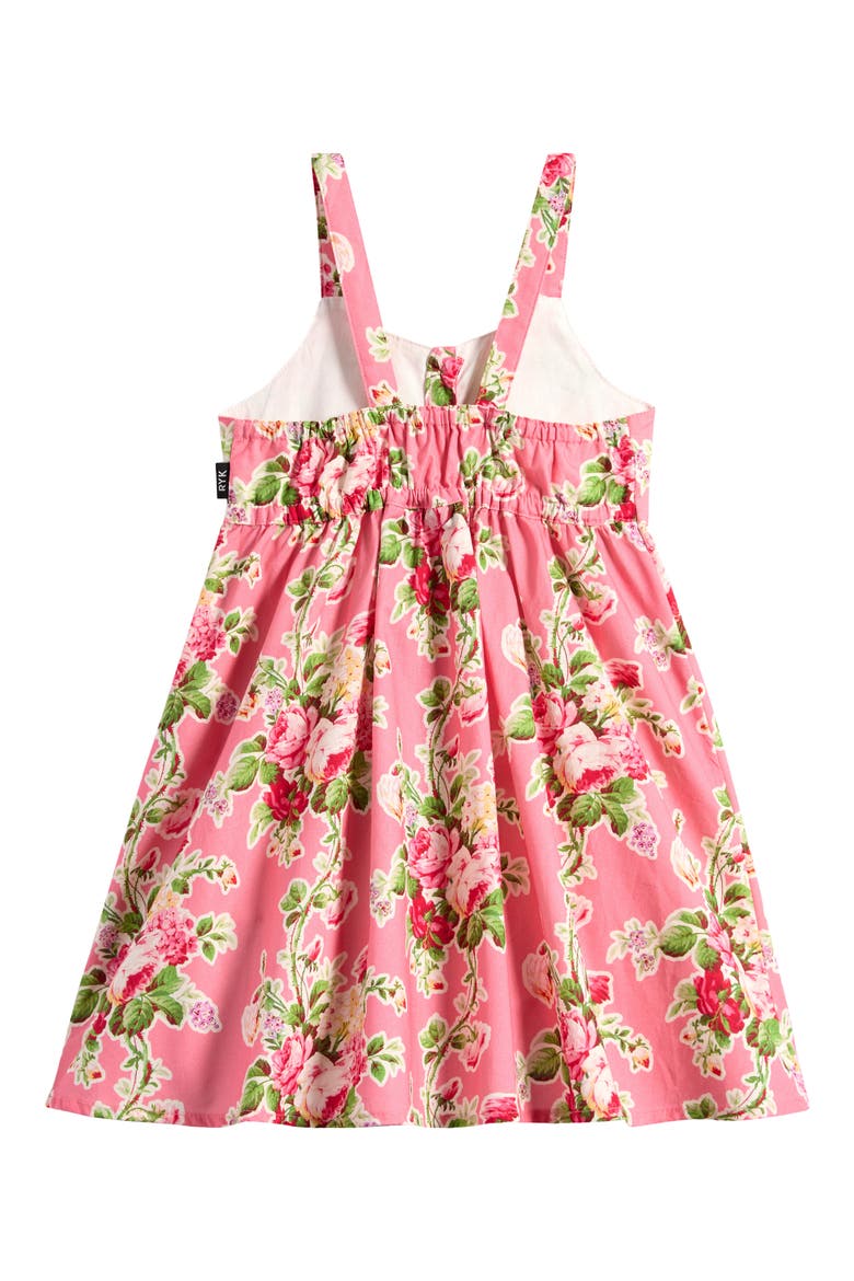 Kids' Alina Cotton Sundress, Alternate, color, PINK