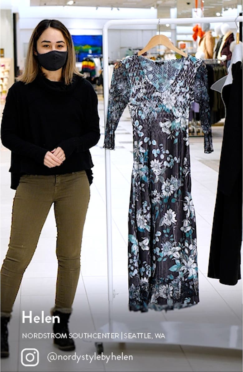 Charmeuse & Lace A-Line Dress, sales video thumbnail