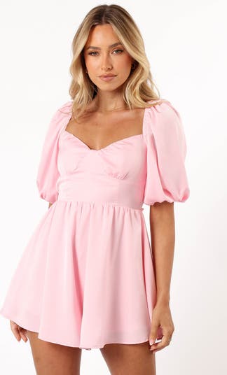 Billie Velvet Romper