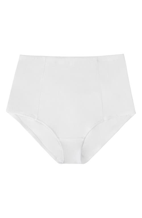Ellen Tracy 2-pack Shaping Briefs In White