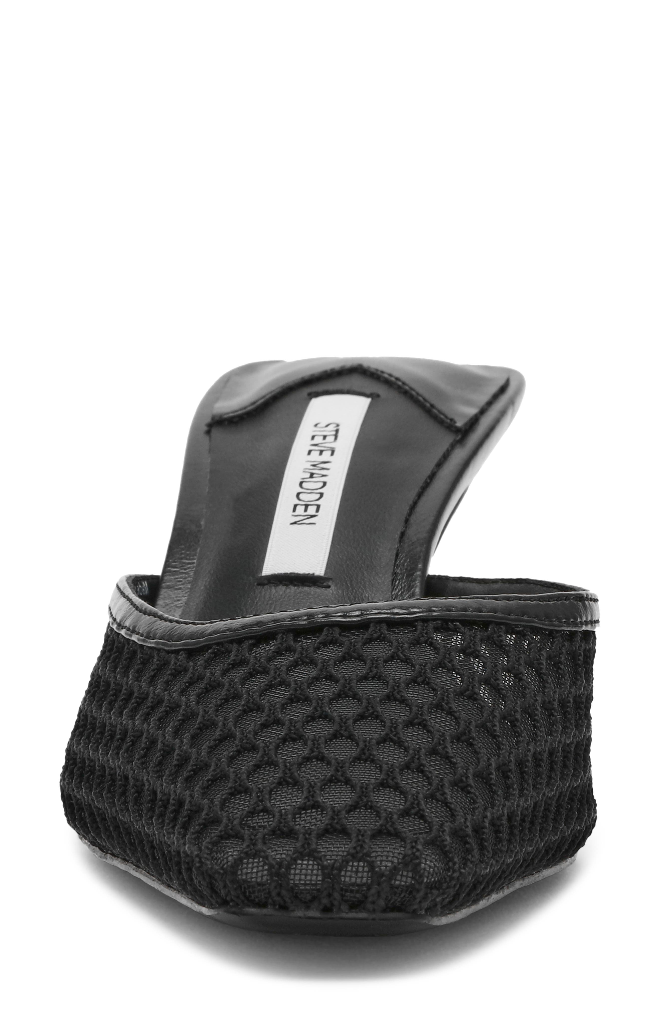 Steve Madden Alyse Mule, Alternate, color, Black Open Mesh