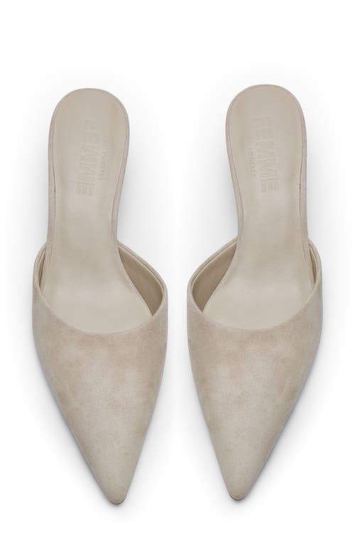 Femme La St. Honore Kitten Heel Mule In Sand