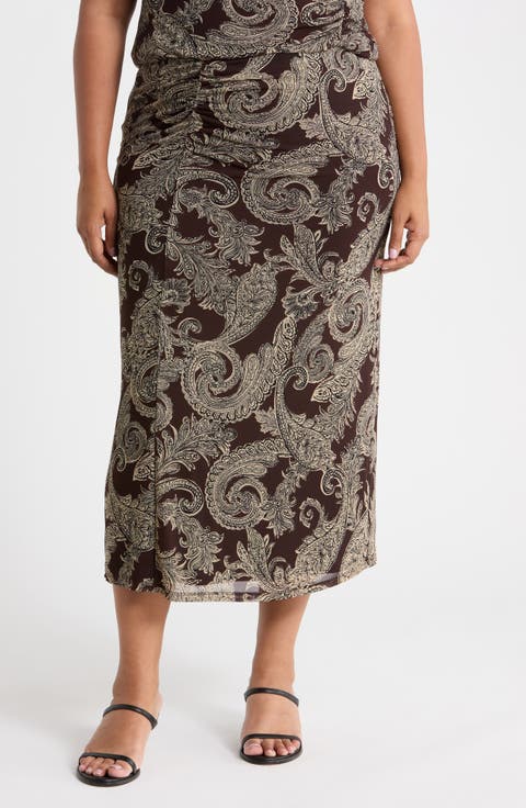 On the Way Midi Skirt