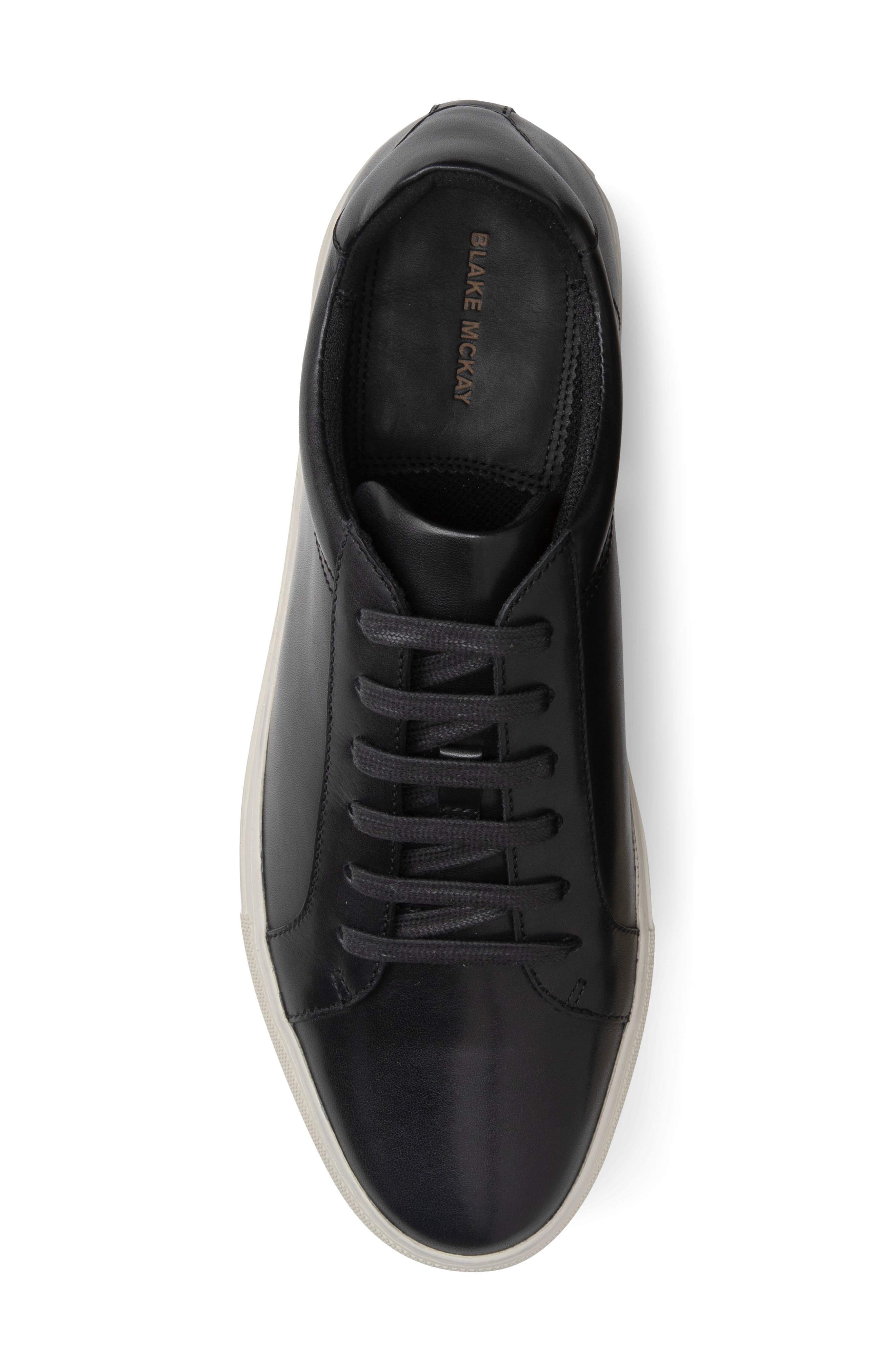 Blake Mckay Jay Low Top Sneaker, Alternate, color, Black Leather