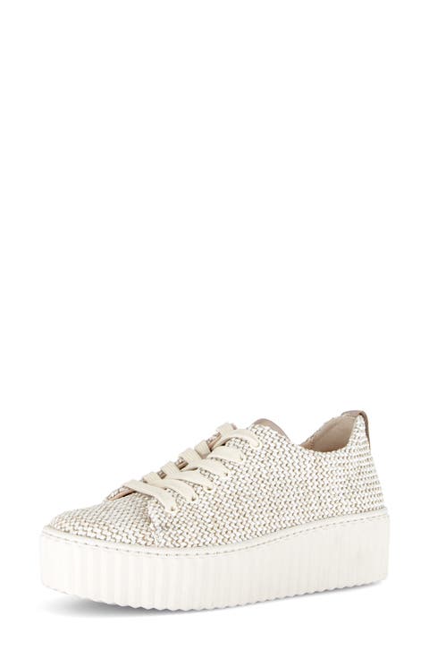 Woven Platform Sneaker (Women)