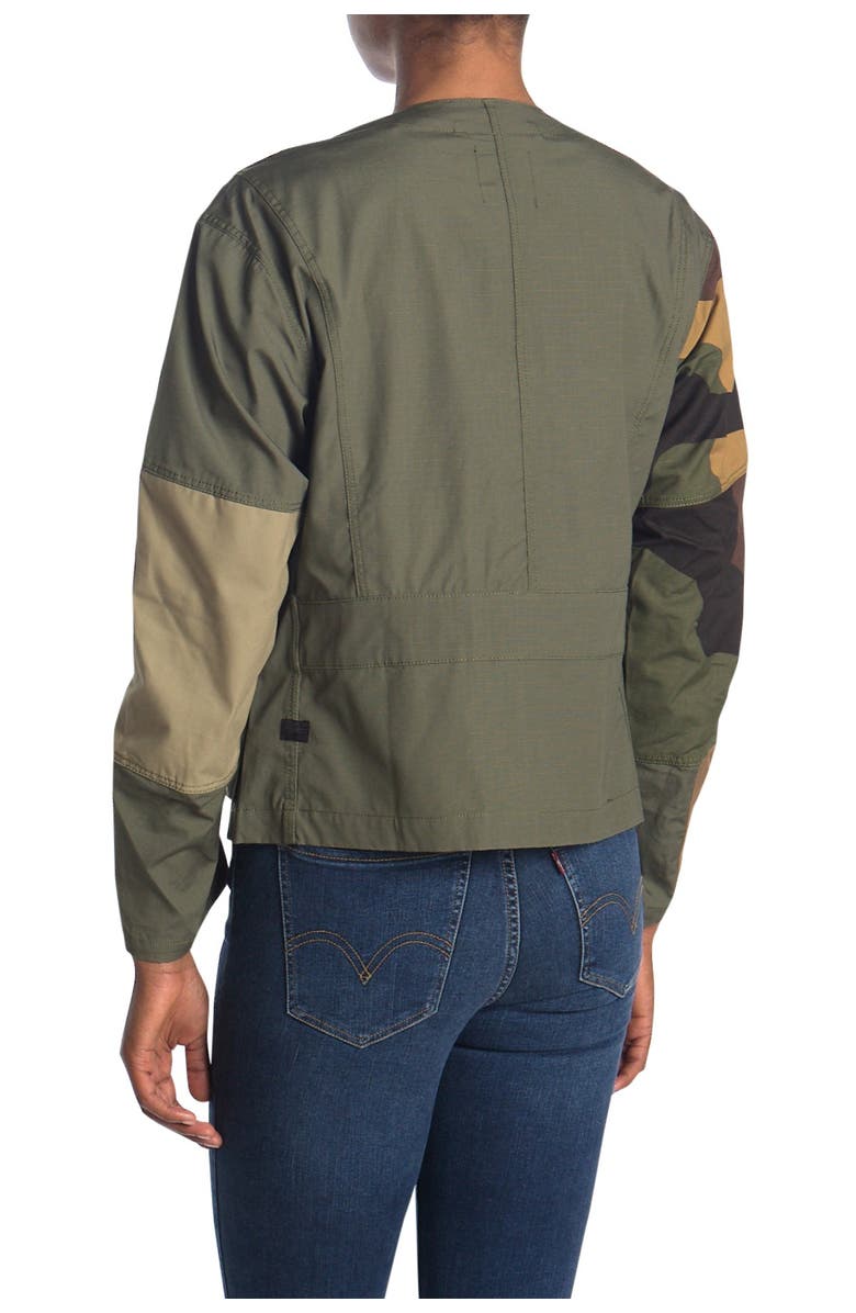 G-Star RAW Aefon Camo Patchwork Overshirt, Alternate, color,