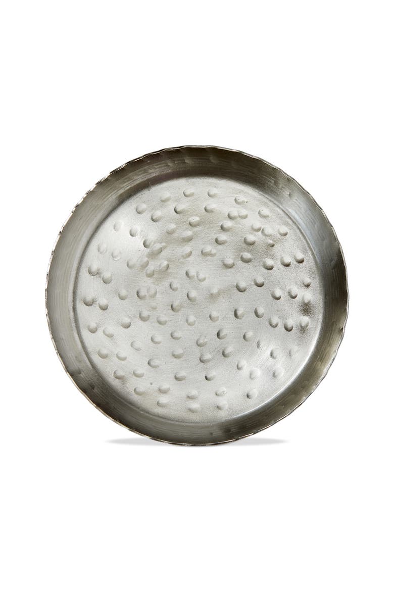 Remi Round Candle Holder, Main, color, Silver
