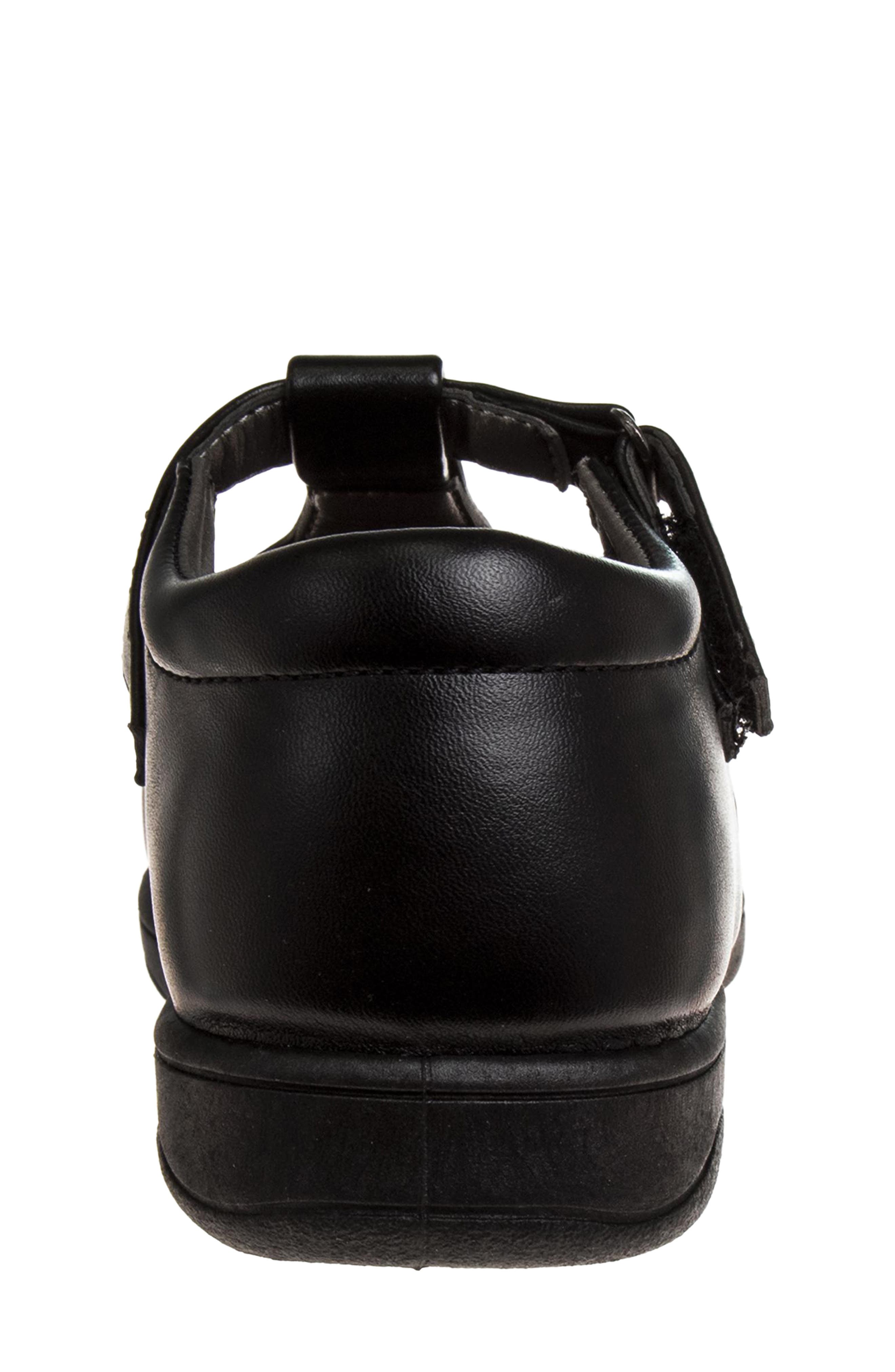 Kids' French Toast T-Strap Mary Jane School Shoes, Alternate, color, BLACK