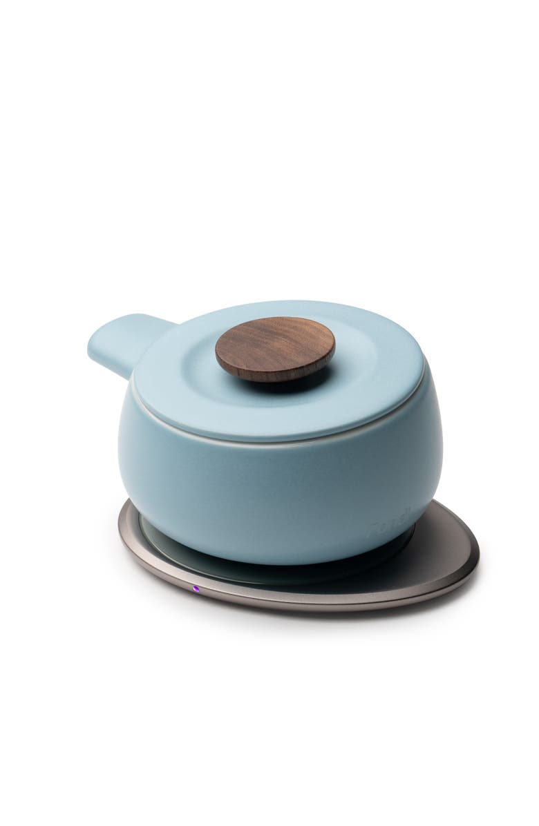 OHOM INC Fondi Self-heating Fondue Set, Alternate, color, Moonmist Blue