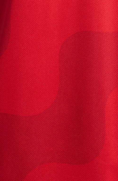 Obey Sonic Vibration Soccer Jersey In Red Multi