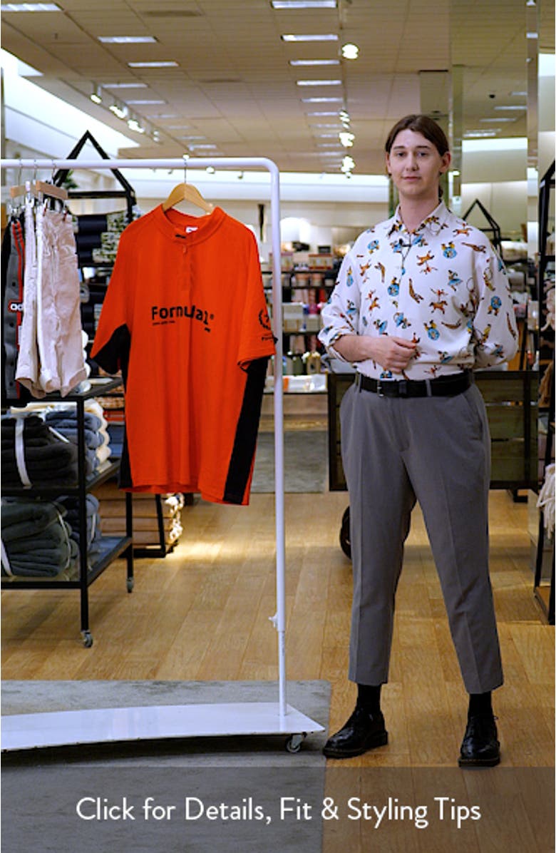 Regular Fit Formula 1<sup>®</sup> 75 Years Graphic Polo, sales video thumbnail
