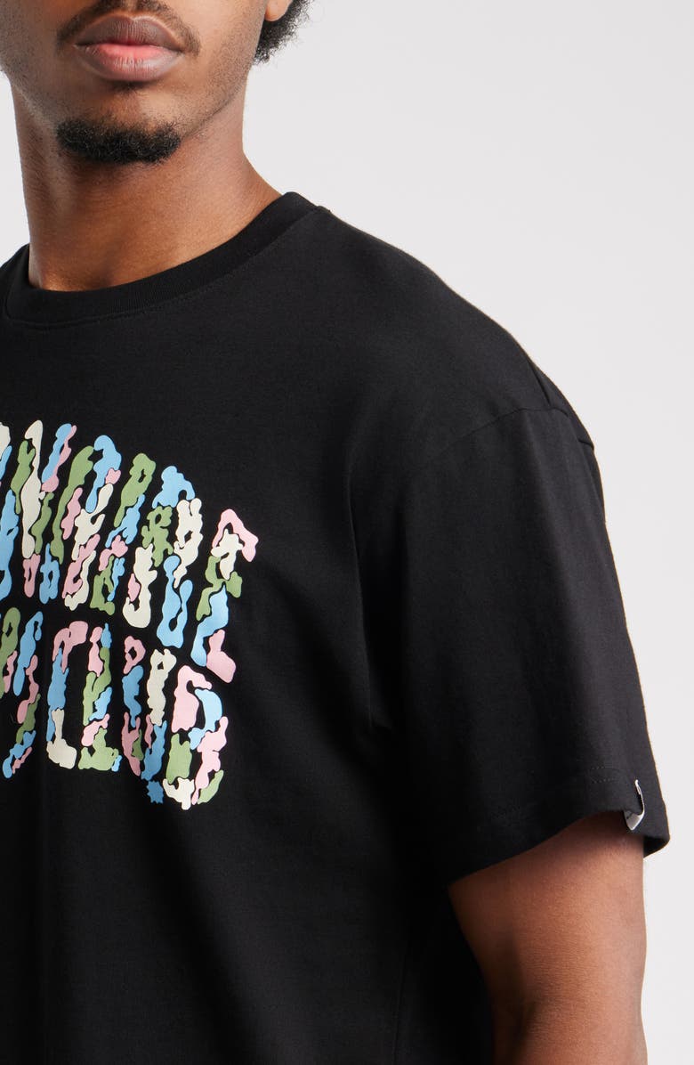 Billionaire Boys Club Curve Mix Graphic T-Shirt, Alternate, color, Black