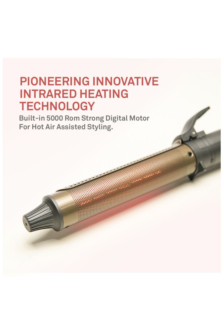 Lumina 1 1/2-Inch Professional Curling Iron, Alternate, color, Brass