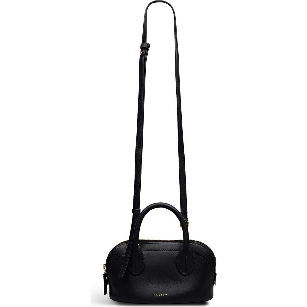 Radley The Muriel Micro Ziptop Satchel Bag In Black