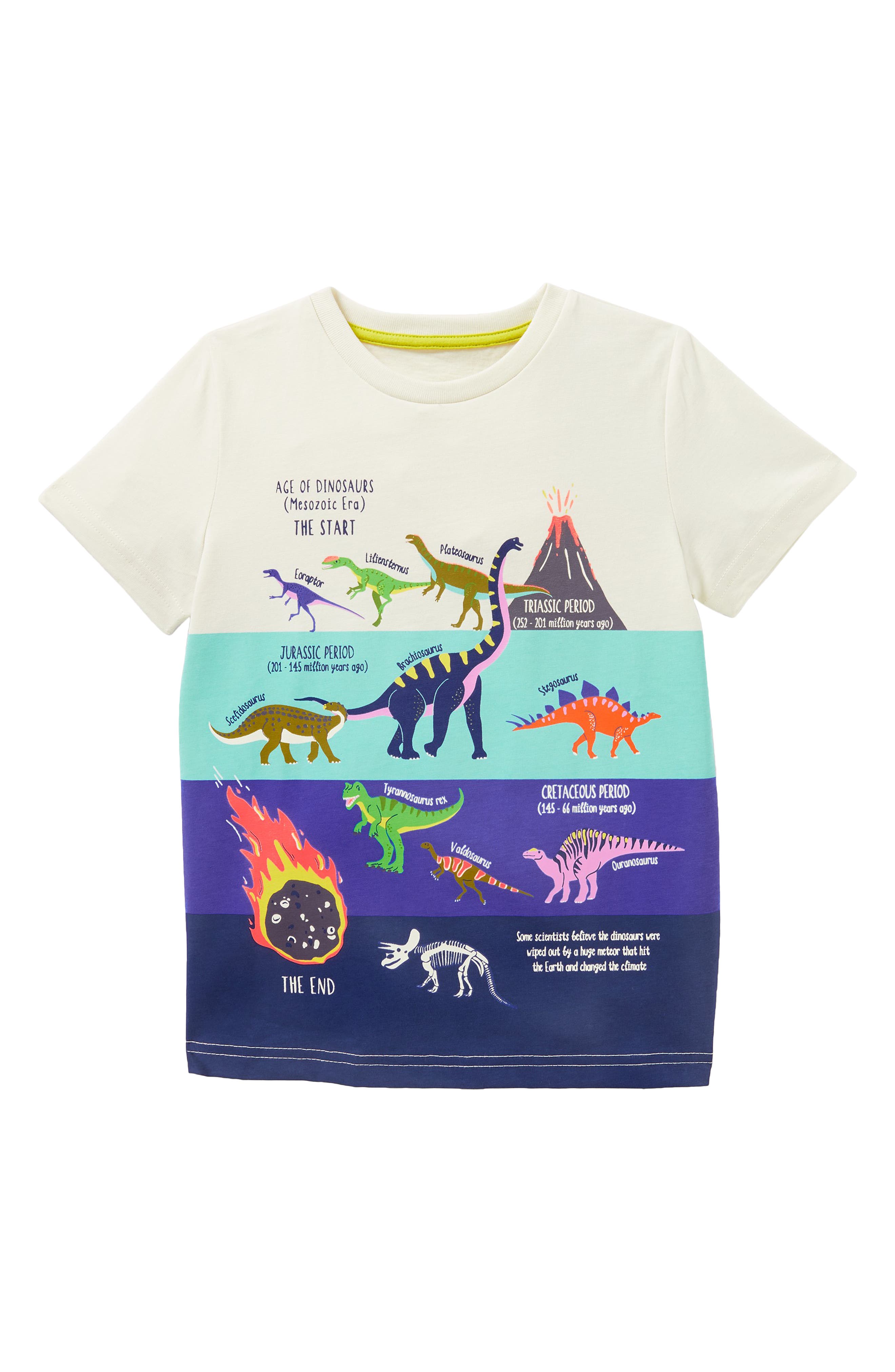 Mini Boden Kids' Dino Graphic Tee (Men) | Nordstrom