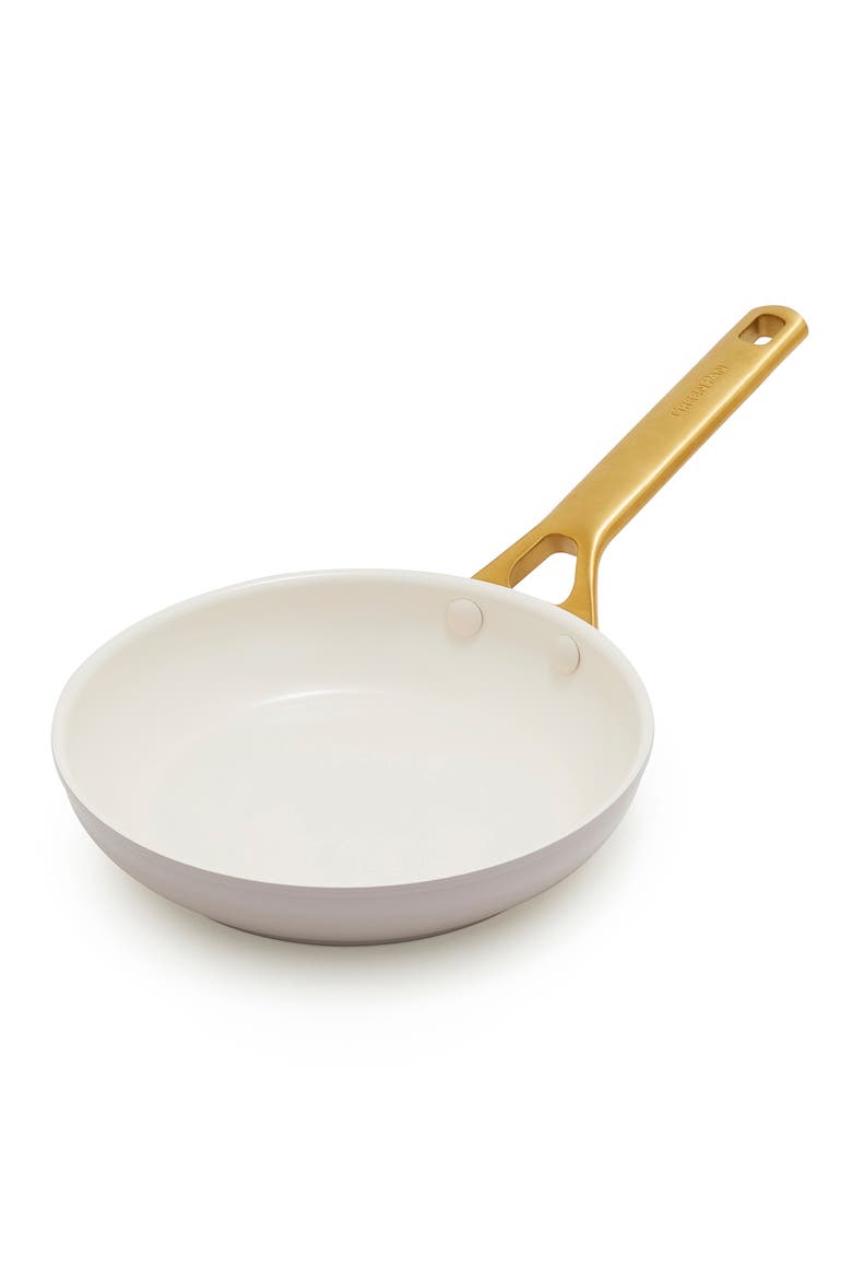 Reserve 8-Inch Ceramic Nonstick Frying Pan, Main, color, TAUPE