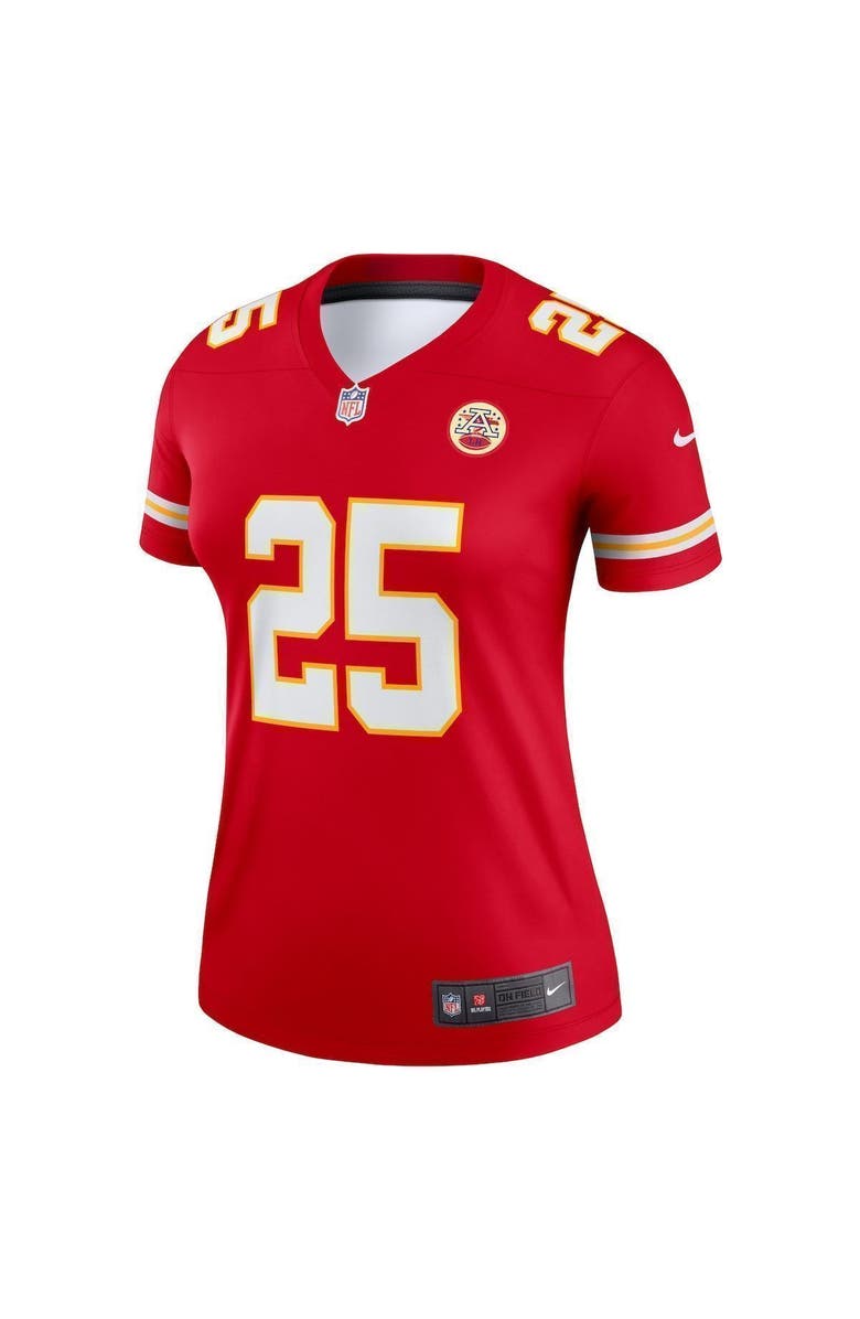 Nike Women's Nike Clyde Edwards-Helaire Red Kansas City Chiefs Legend Jersey, Alternate, color, 